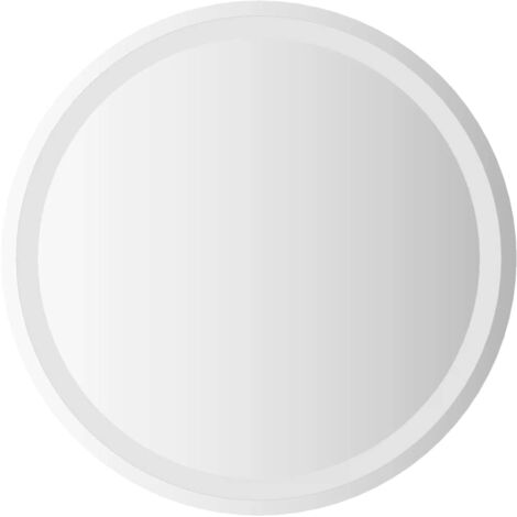 Espejo de baño LED redondo 60 cm vidaXL