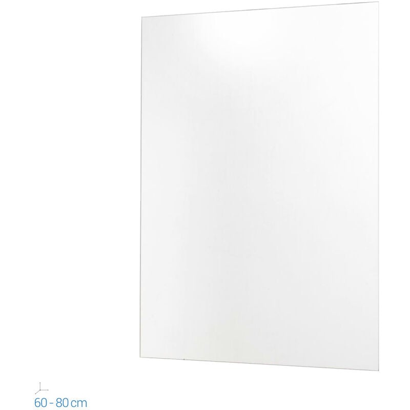 

Espejo de baño rectangular 60x80 espejo de pared mod. Narciso Wide