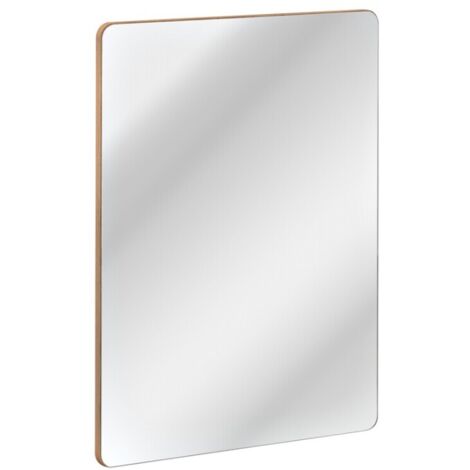 Espejo de baño rectangular 80x60 cm diseño moderno