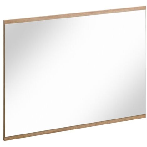 Espejo de baño rectangular 80x62 cm diseño moderno