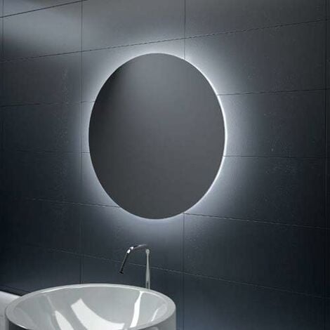 Compra Espejo de baño NOMI 80x80 cms con de Luz neutra LED integrad