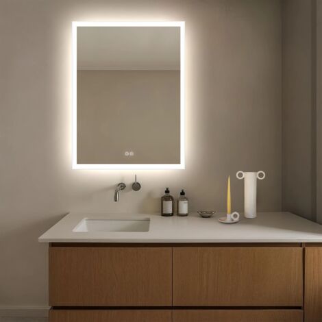 Espejo De Baño Tarek 60X70 Antivaho