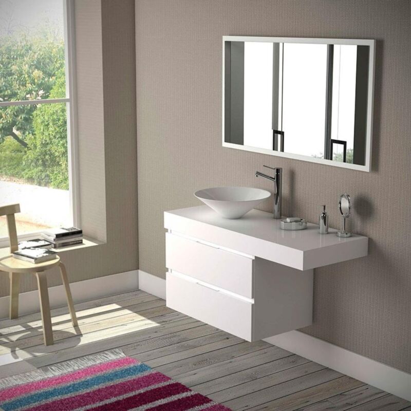 

ESPEJO PARA BAÑO BISEL 60x80 BLANCO