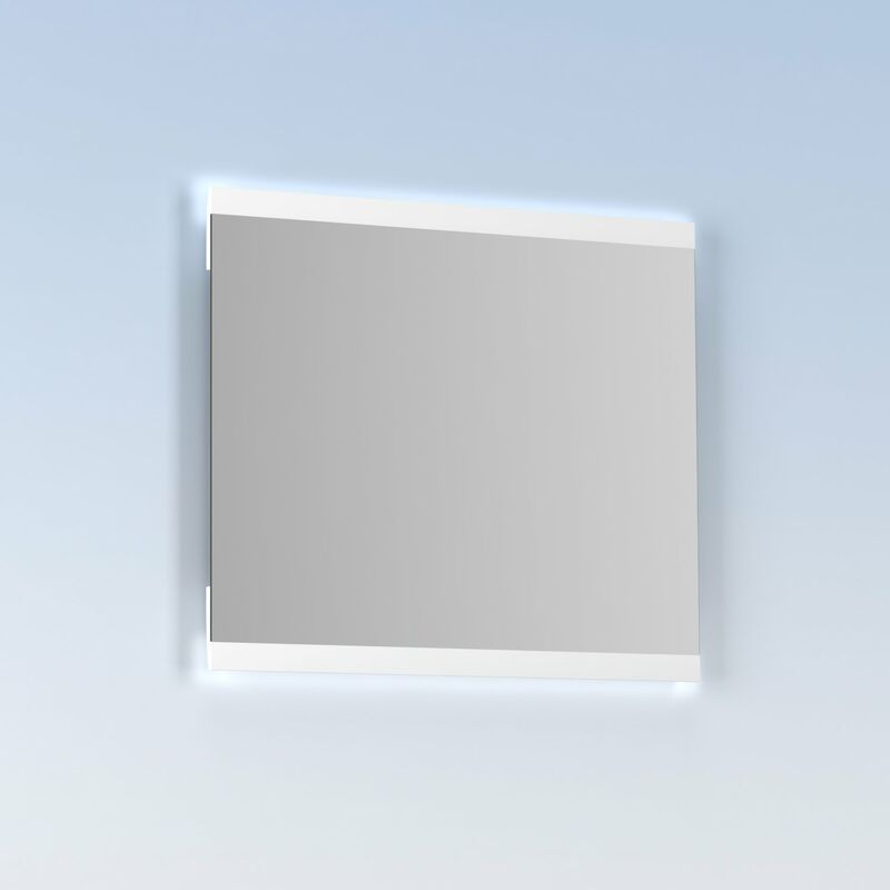 Espejo de baño HIKARI. Luz neutra LED integrada en el espejo. 80 cm