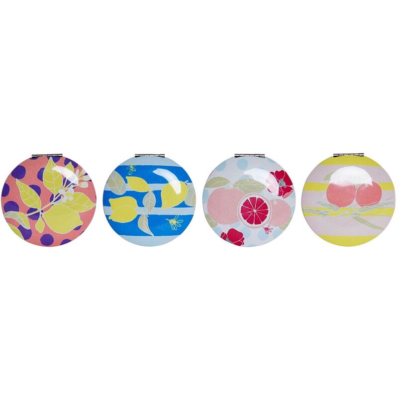 

Espejo de Bolsillo DKD Home Decor Aluminio (3 pcs)