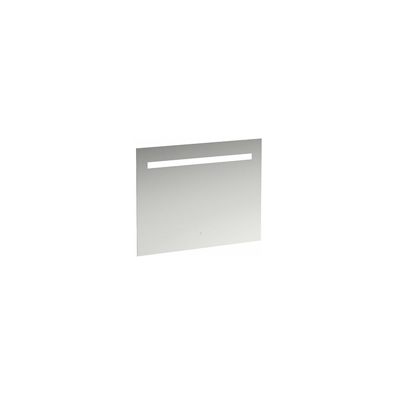 

Laufen - Espejo de Leelo con iluminación LED horizontal integrada, marco de aluminio, 900 mm, versión con un interruptor de sensor táctil.