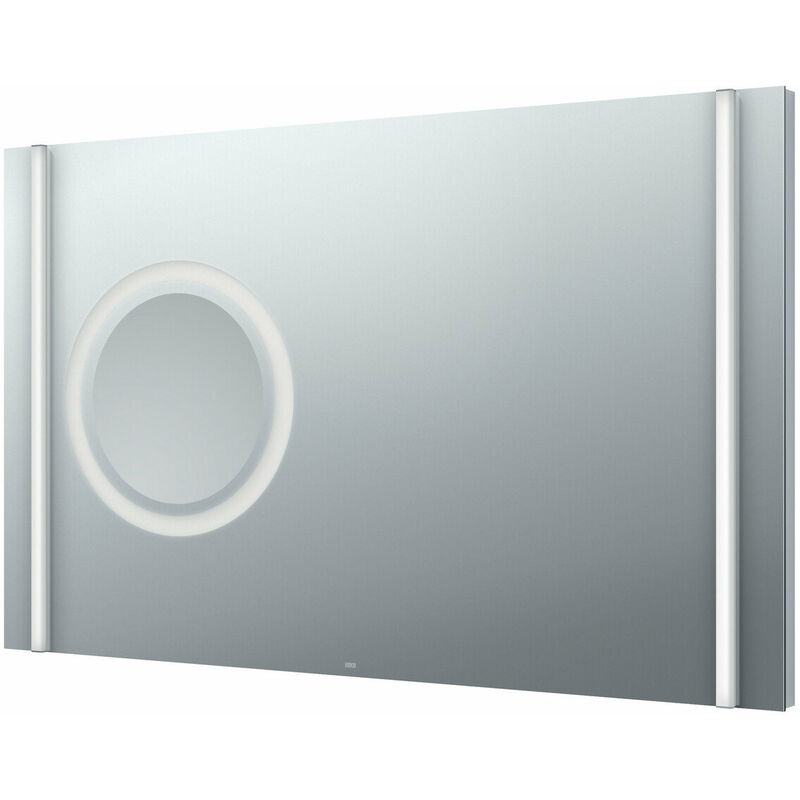 

Espejo de luz Emco select, espejo de luz LED select, 1000 x 610 mm con afeitado LED integrado y espejo de maquillaje - 449600089