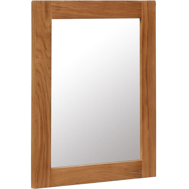 

Espejo de madera maciza de roble 40x50 cm
