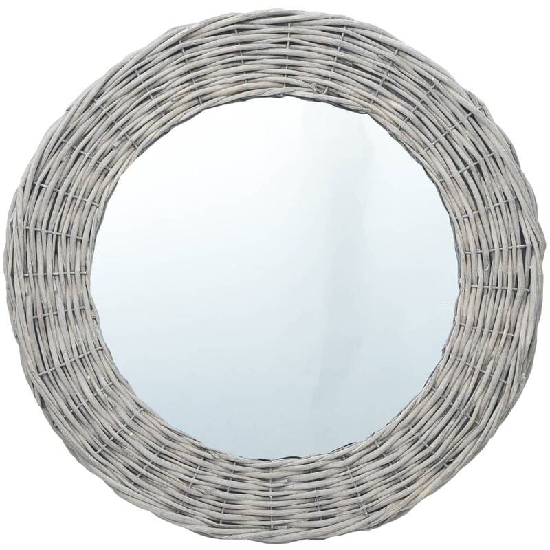 

Espejo de mimbre 80 cm