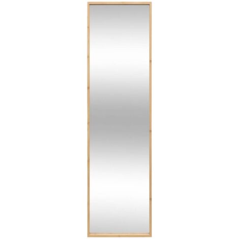 Espejo de pared 125x35cm bambú - 5five
