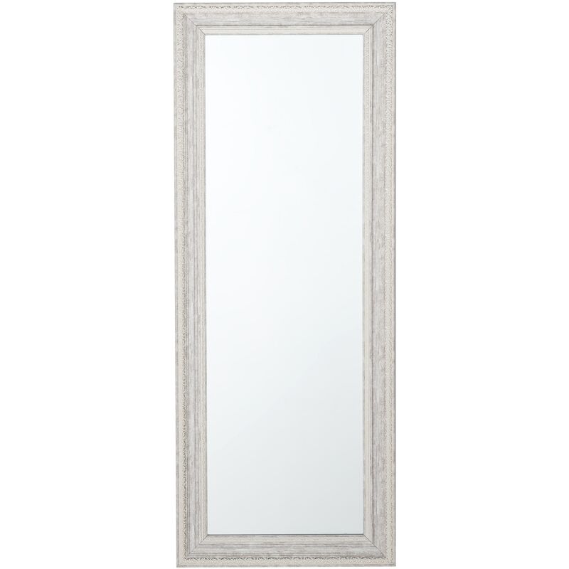

Espejo de pared beige/plateado 50x130 cm VERTOU