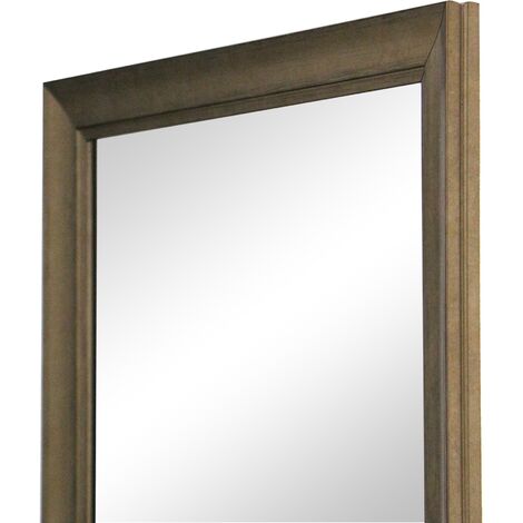 Espejo de pared plata 65x85 cm. Mod. MDF8. Espejo de Pared Fabricado en  España- Varios Tamaños