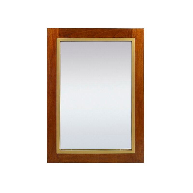 

Espejo de pared Continental Cristal madera de mindi (110 x 80 cm)