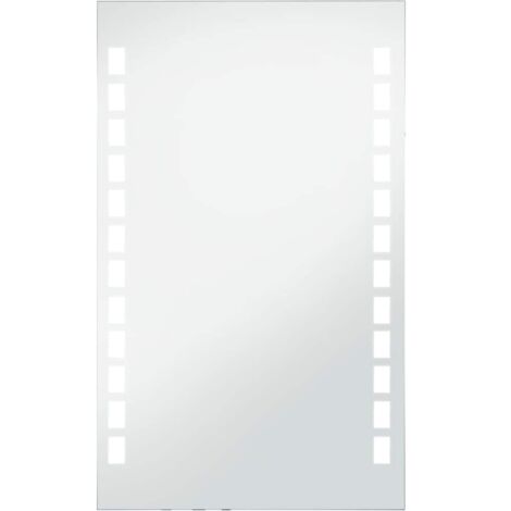 Espejo de pared de baño con LED 60x100 cm