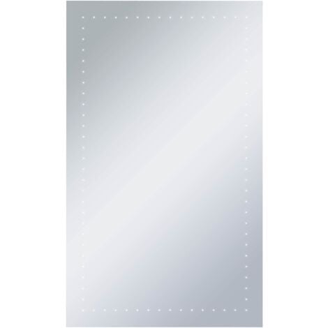 Espejo de pared de baño con LED 60x100 cm