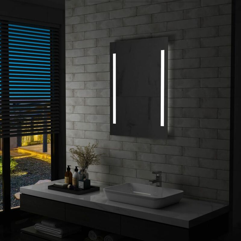 

BHD - Espejo de pared de baño con LED 60x80 cm