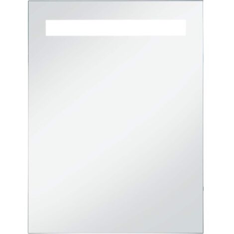 Espejo de pared de baño con LED 60x80 cm