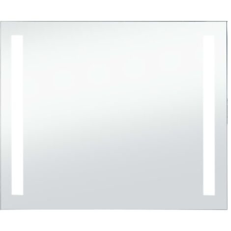 Espejo de pared de baño con LED 80x60 cm vidaXL