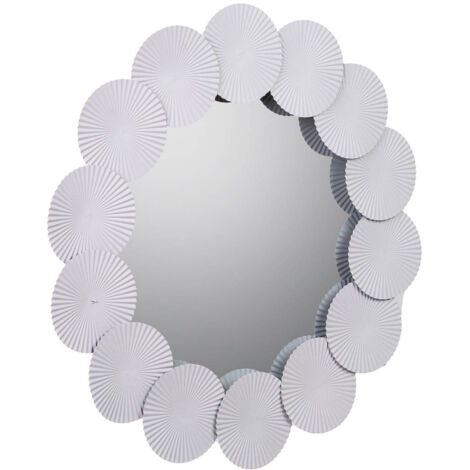 Espejo de pared de metal 75x75x04h cm