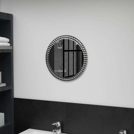 Espejo de pared de vidrio templado 40 cm vidaXL
