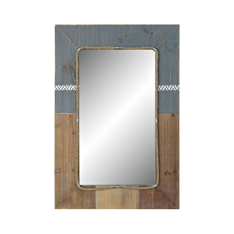 

Espejo de pared DKD Home Decor Azul Blanco Abeto (60 x 3.5 x 89.5 cm)
