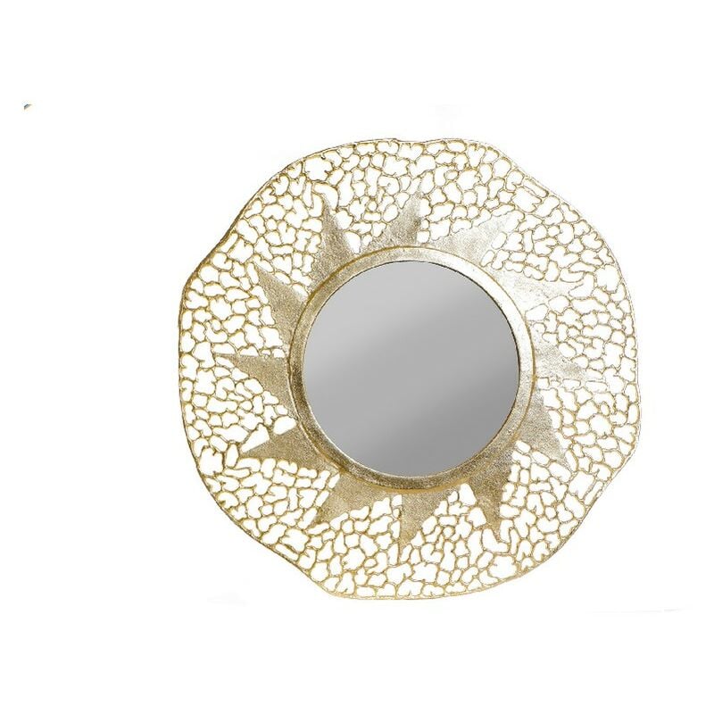 

Espejo de pared DKD Home Decor Aluminio Cristal Dorado (88 x 1.5 x 87 cm)