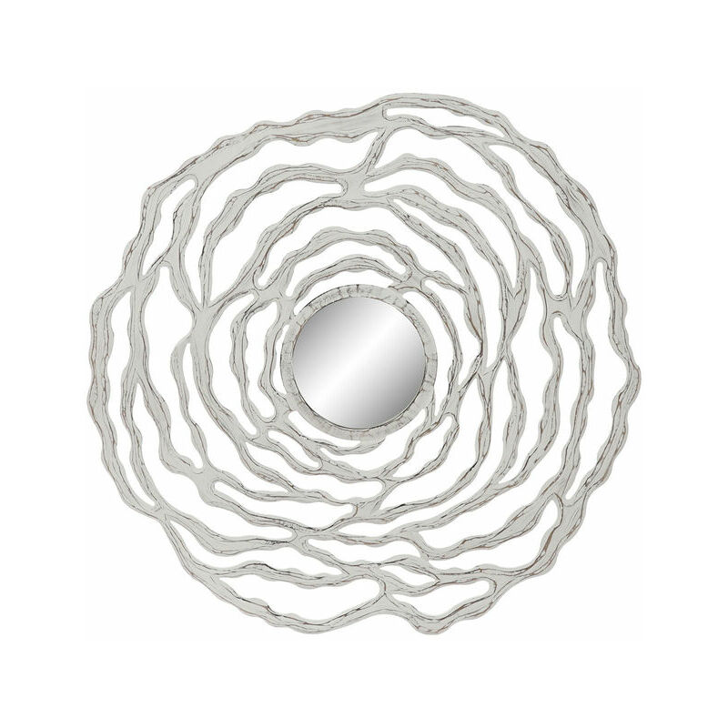 

Espejo de pared DKD Home Decor Blanco Cristal Madera MDF (119 x 2 x 119 cm)