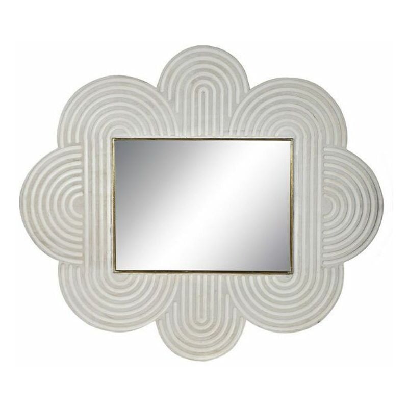

Espejo de pared DKD Home Decor Blanco Madera de mango (122 x 4 x 106 cm)