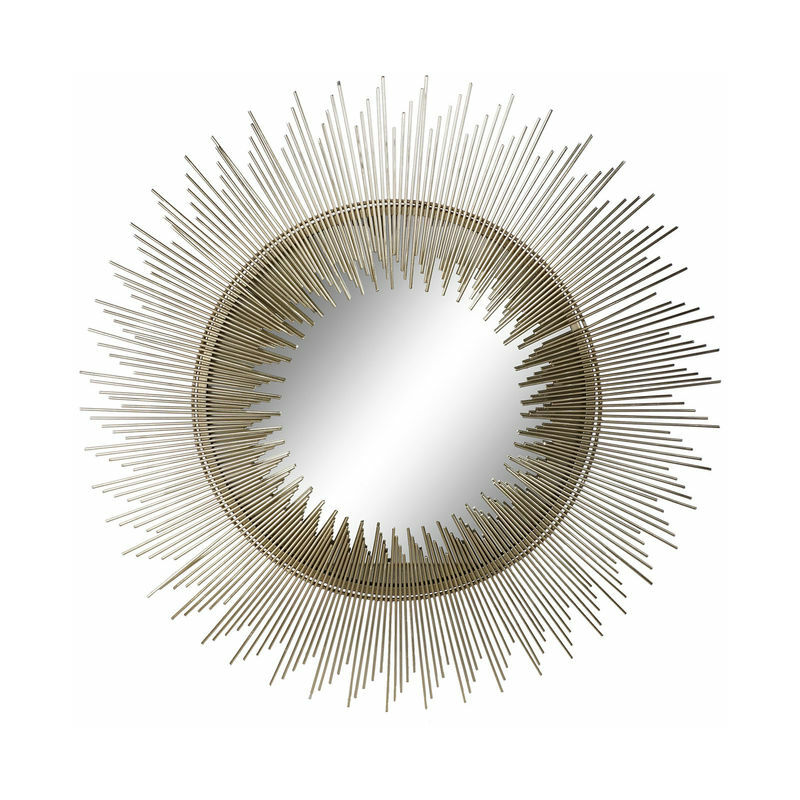 

Espejo de pared DKD Home Decor Cristal Hierro (82 x 2 x 82 cm)