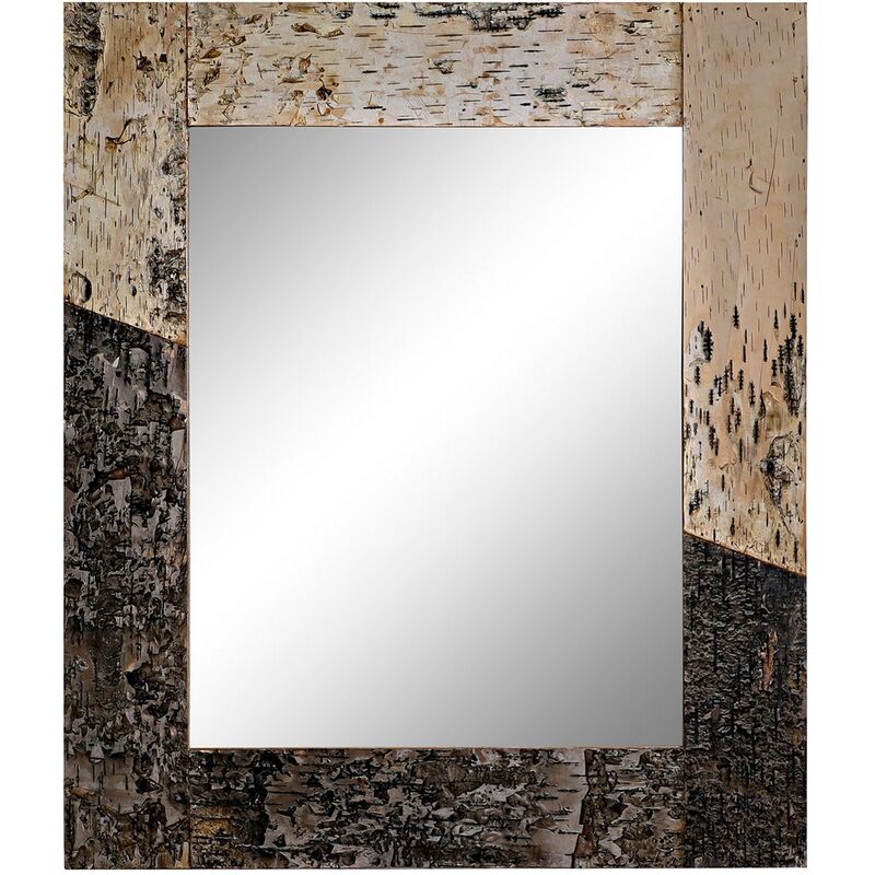 

Espejo de pared DKD Home Decor Madera (51 x 1.5 x 60 cm)