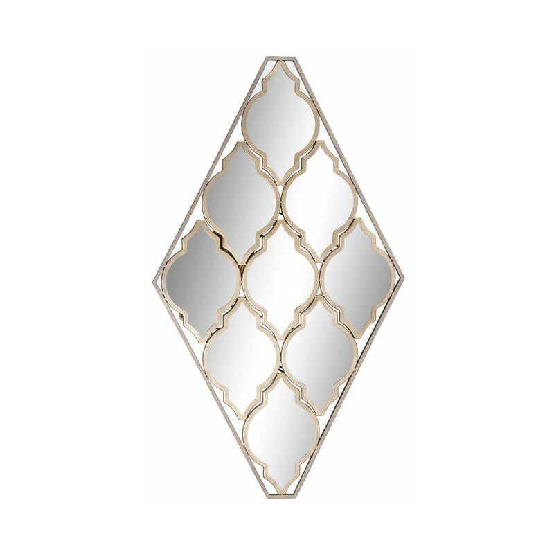 

Espejo de pared DKD Home Decor Metal (67.5 x 1.5 x 116 cm)