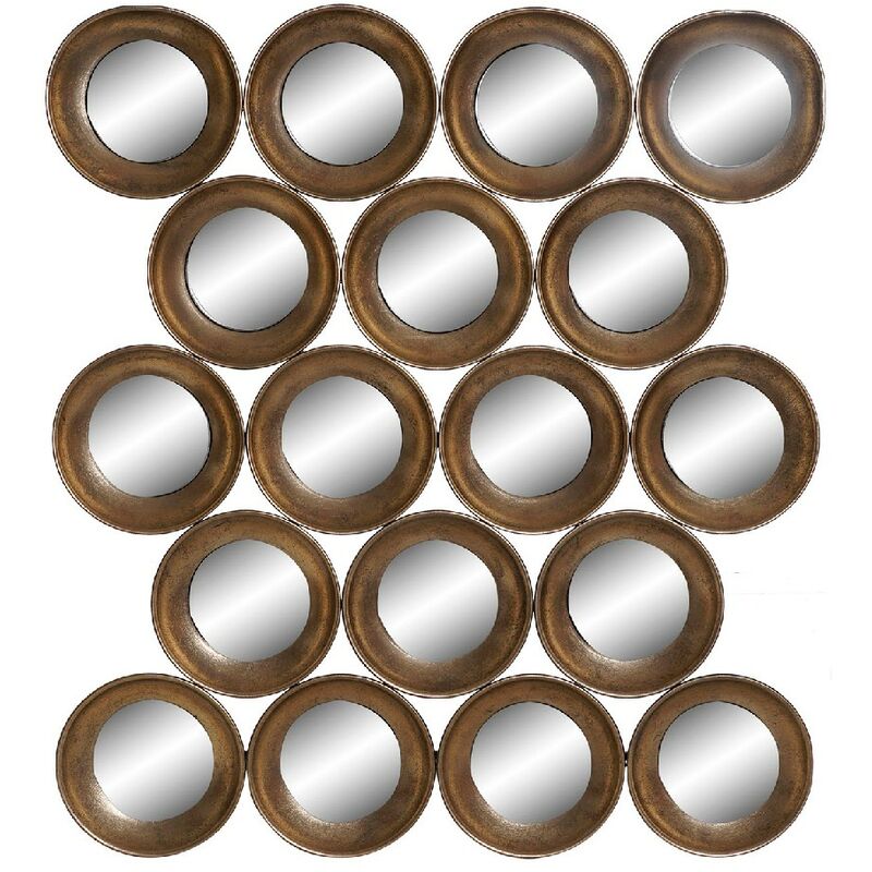 

Espejo de pared DKD Home Decor Metal (72 x 4 x 80.5 cm)