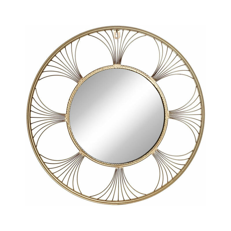 

Espejo de pared DKD Home Decor Metal Cristal (68.5 x 2.5 x 68.5 cm)
