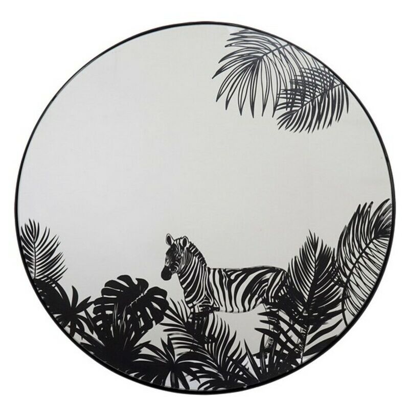 

Espejo de pared DKD Home Decor Negro Metal (40 x 2 x 40 cm)