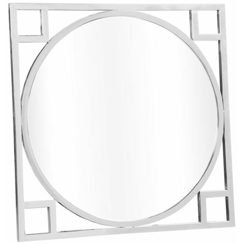 

Espejo de pared DKD Home Decor Plata Cristal Acero (70 x 2 x 70 cm)