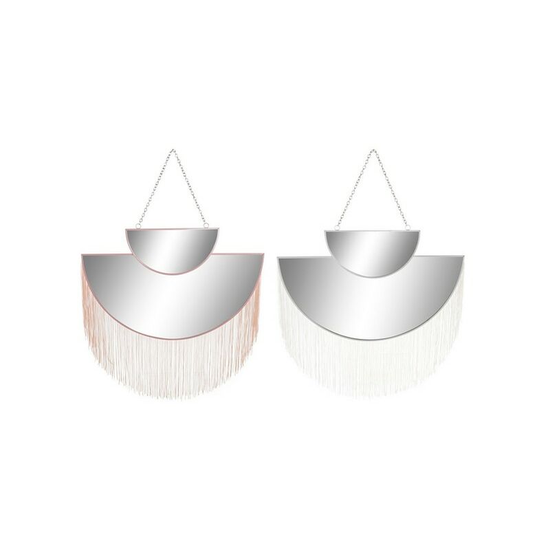 

Espejo de pared DKD Home Decor Poliéster Metal (2 pcs)