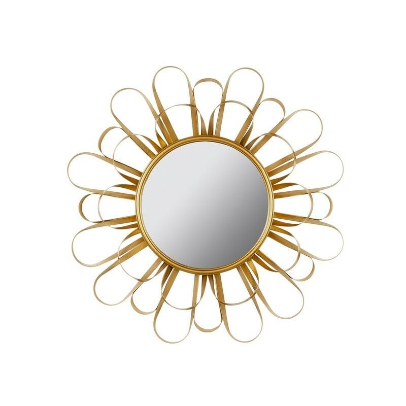

Espejo de pared Dorado Cristal Hierro pintado