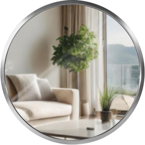 Espejo de pared Elsie Plateado S