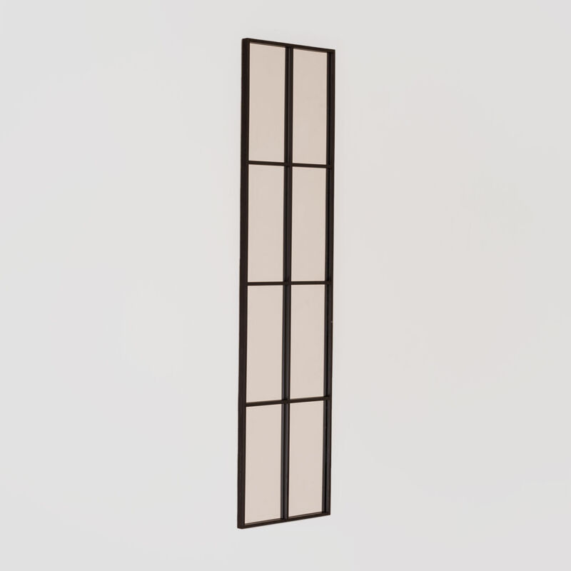 

Espejo de Pared en Metal Efecto Ventana (132x38 cm) Rania SKLUM - Negro