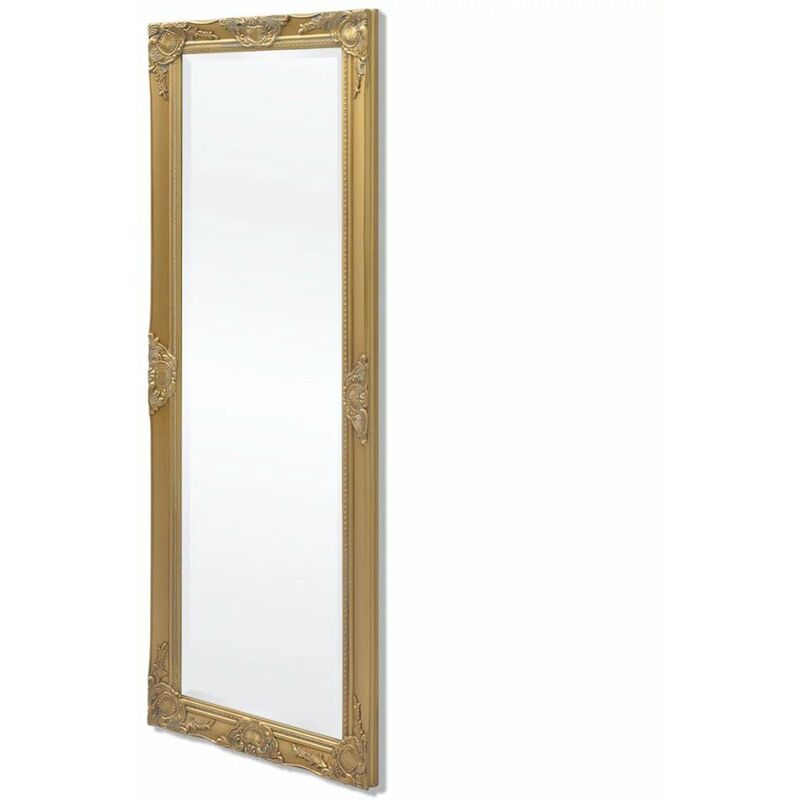 

Espejo de pared estilo barroco 140x50 cm dorado