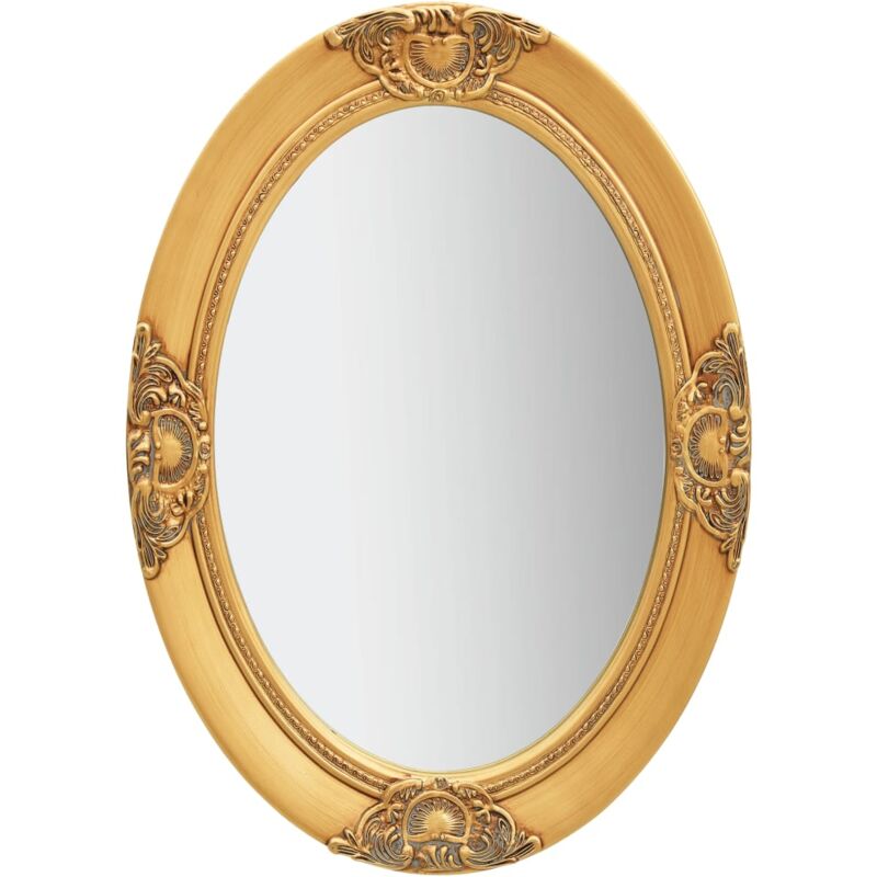 

vidaXL Espejo de pared estilo barroco dorado 50x70 cm - Oro