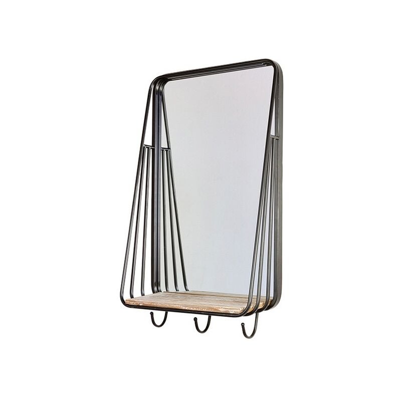

Espejo de pared Industrial Cristal Madera de abeto (45 x 77 cm)