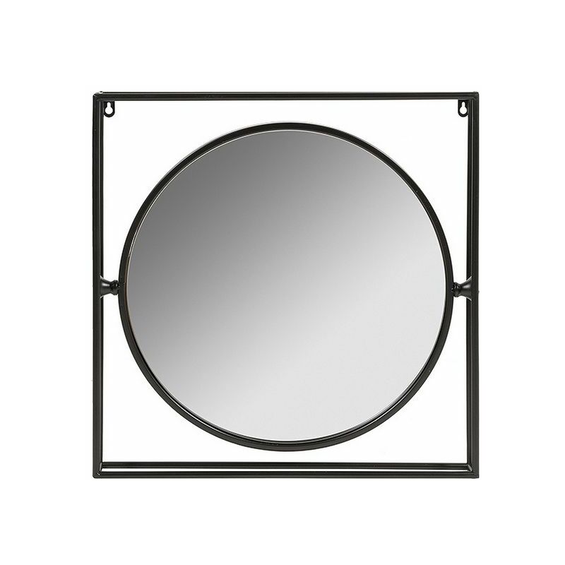 

Espejo de pared Industry Cristal Hierro (52 x 6 x 52 cm)