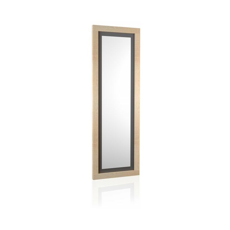 

Homesouth - Espejo de pared LaraCambria Claro - Grafito