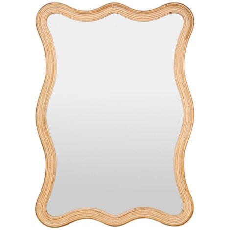 Espejo de pared Maggie beige 100x70cm - Atmosphera créateur d'intérieur