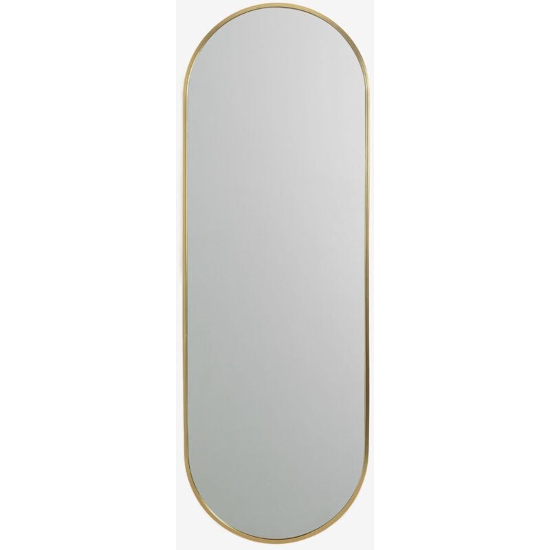

Espejo de Pared Ovalado en MDF Elsie SKLUM - Oro