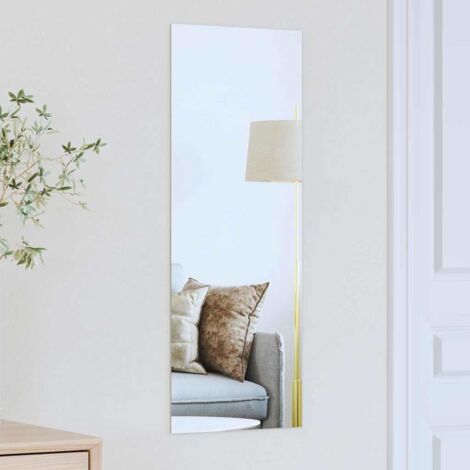 Espejo de pared Rectangular 30 x 80 cm vidrio templado
