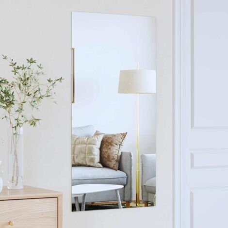 Espejo de pared Rectangular 50 x 100 cm vidrio templado