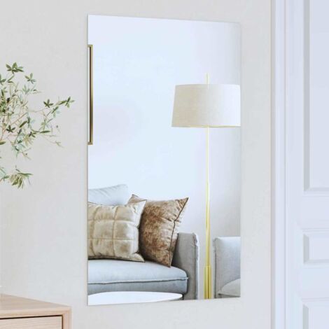 Espejo de pared Rectangular 50 x 80 cm vidrio templado
