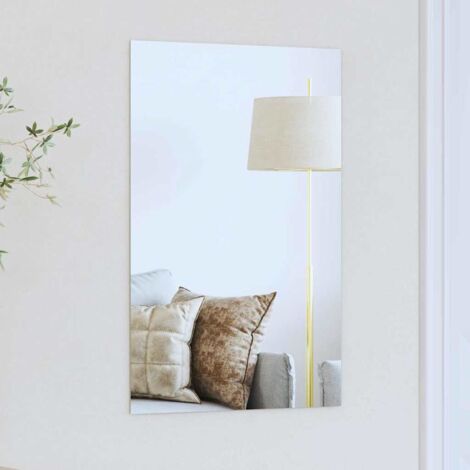 Espejo de pared Rectangular 60 x 40 cm vidrio templado